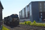 NS 8039 Passes the Renovated Waiting Room